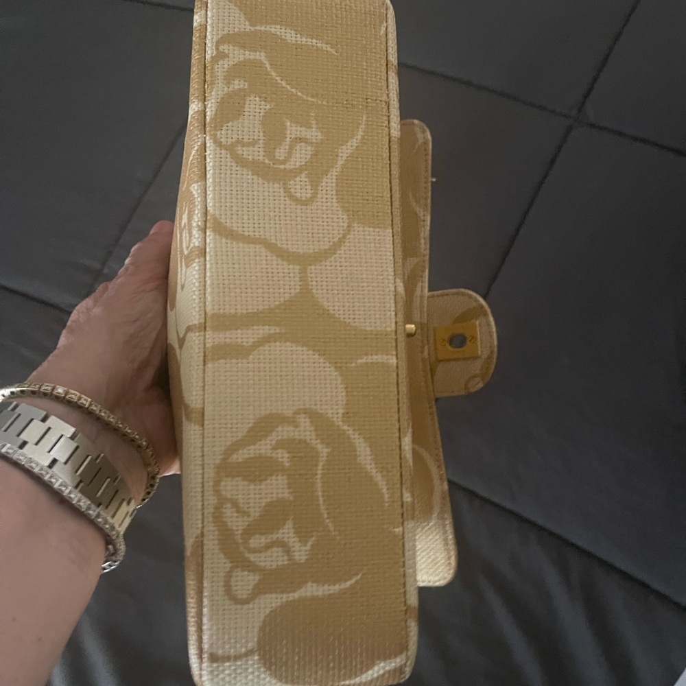 Vintage CHANEL rare GOLDen cream bag - Picture 5 of 11